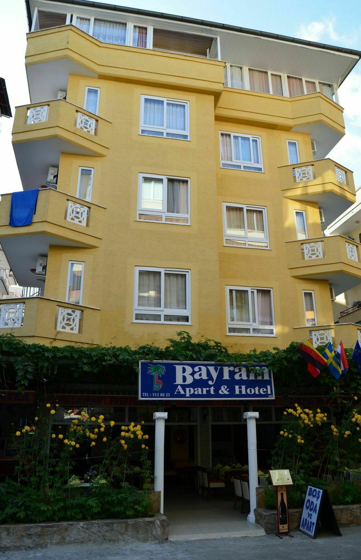 Bayram Apart Hotel Alanya Exterior foto
